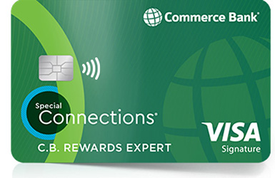 New rewards for the Special Connections Visa Signature credit card