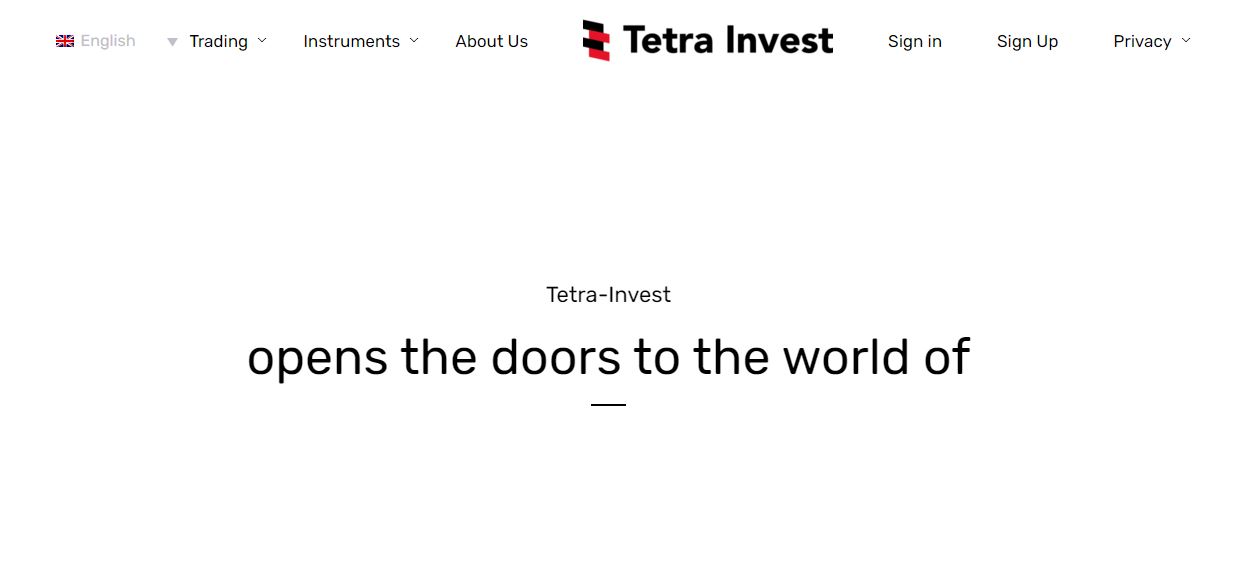 Tetra Invest Review